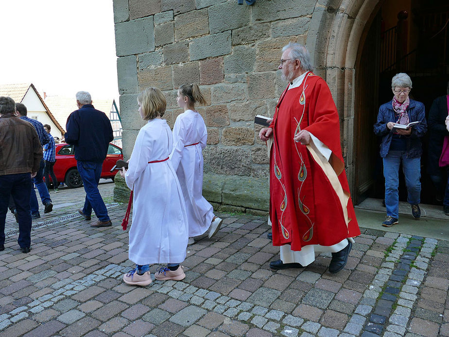 Karfreitgasliturgie und Karfreitagsprozession in Naumburg (Foto: Karl-Franz Thiede)